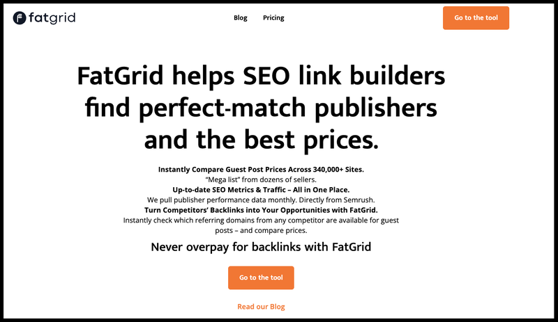 FatGrid homepage